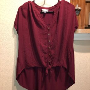 Maroon Top